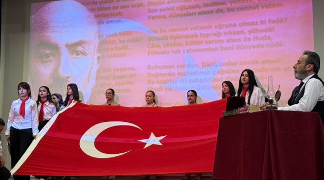 12 MART İSTİKLAL MARŞI’NIN KABULÜ VE MEHMET AKİF ERSOY’U ANMA GÜNÜ PROGRAMI DÜZENLENDİ