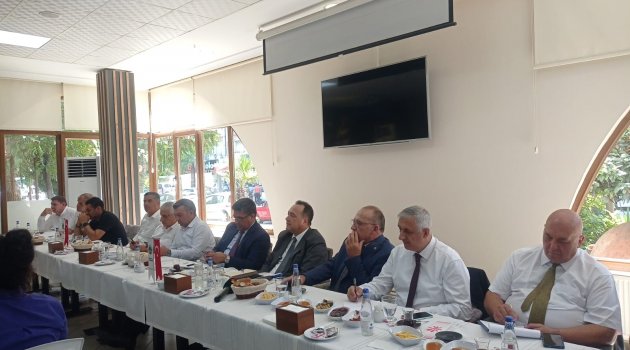 MANISA BÜYÜK ŞEHİR BELEDİYE BAŞKANI BESİM DUDUTLU DAN TURGUTLUYA  ZİYARET