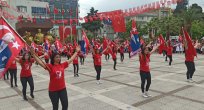 19 MAYIS ATATÜRK'Ü ANMA VE GENÇLİK VE SPOR BAYRAMI’NIN 104. YIL DÖNÜMÜ COŞKUYLA KUTLANDI