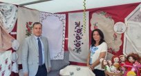 HALK EĞİTİM MERKEZİ YILSONU SERGİSİNİN AÇILIŞI GERÇEKLEŞTİRİLDİ