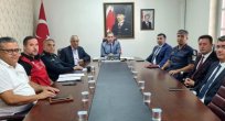 KAYMAKAM SELAMİ KAPANKAYA BAŞKANLIĞINDA SPOR GÜVENLİK TOPLANTISI YAPILDI