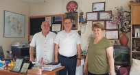 KAYMAKAM KAPANKAYA MUHTARLARI ZİYARETE DEVAM EDİYOR