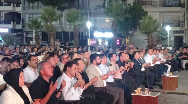 TURGUTLU`DA YEDİDEN YETMİŞE DEMOKARASI NÖBETİ